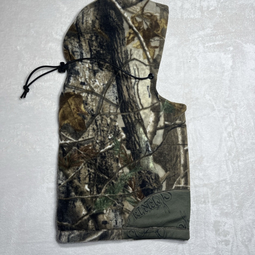 Cabela's Balaclava Mask Full Headcover Camouflage Hunting Mossy Oak Scentlok EUC